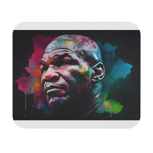 Neon Watercolor Tyson Mouse Pad