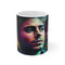 "Neon Watercolor Zac Efron Mug"