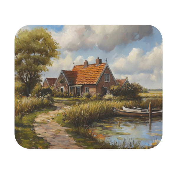 Netherlands Countryside Mouse Pad Masterpiece