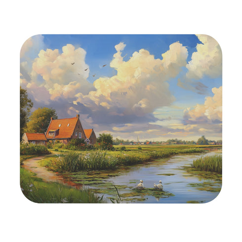 Netherlands Countryside Mouse Pad