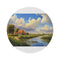 "Netherlands Countryside Round Rug"