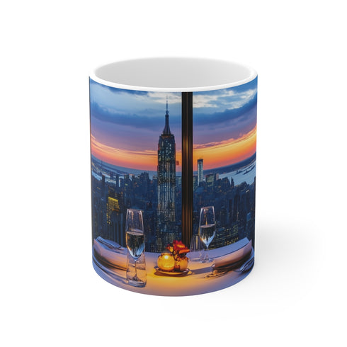 "New York City Sunset Mug"