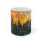 "New York Skyline Sunset Mug"