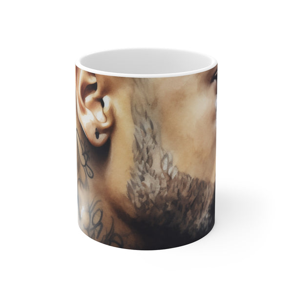 "Neymar Brazil Watercolor Coffee Mug"