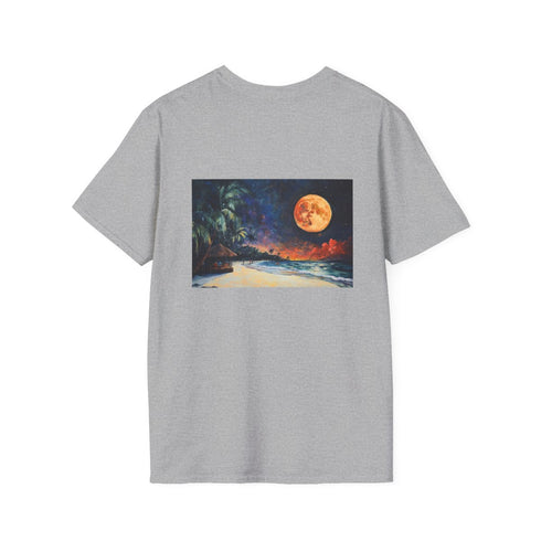 Night Beach Moonlight T-Shirt