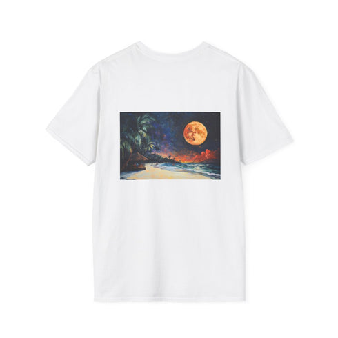 Night Beach Moonlight T-Shirt