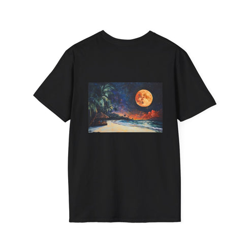 Night Beach Moonlight T-Shirt