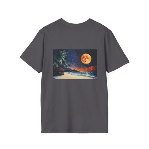 Night Beach Moonlight T-Shirt