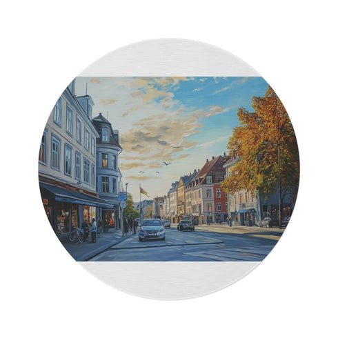 "Nordic Beauty Round Rug"