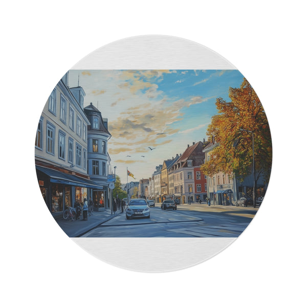 "Nordic Beauty Round Rug"