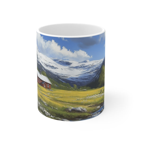 "Nordic Bliss Coffee Mug"