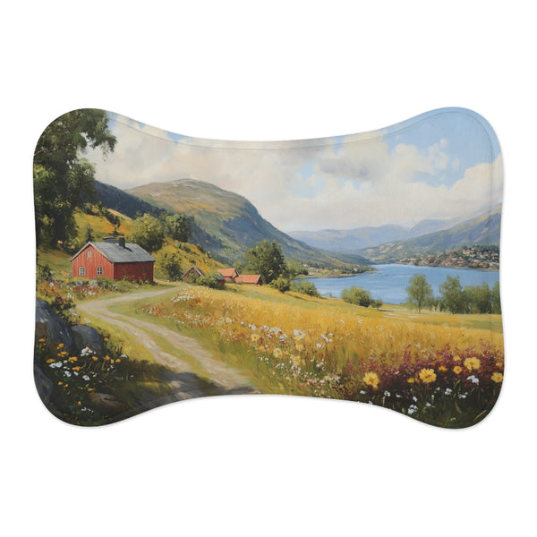 "Nordic Countryside Pet Mat"