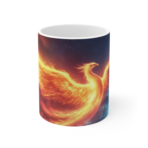 Northern Lights Phoenix Coffee Mug