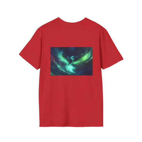 Northern Lights Phoenix T-Shirt Design