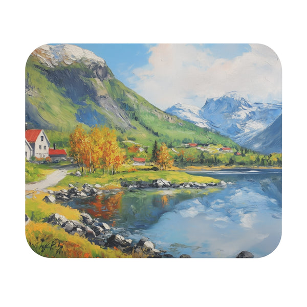 Norway Countryside Mouse Pad