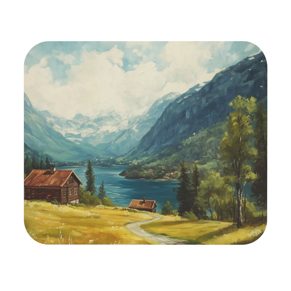 Norwegian Countryside Mouse Pad
