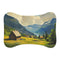 "Norwegian Countryside Pet Mat: Serene Scandinavian Beauty"