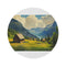 Norwegian Countryside Round Rug