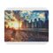 NY Skyline Sunset Mouse Pad