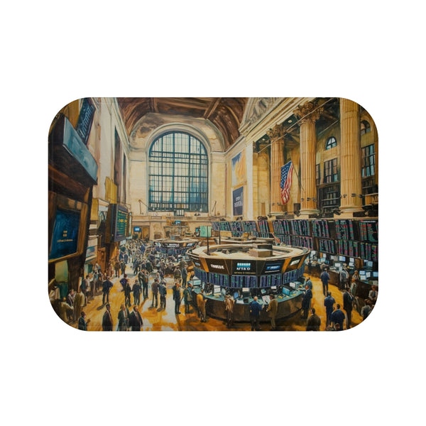 "NYSE Trading Floor Bath Mat"