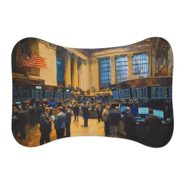 "NYSE Trading Floor Pet Mat"
