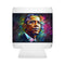 Obama Neon Watercolor Can Cooler