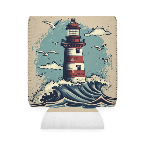Ocean Breeze Lighthouse Can Cooler