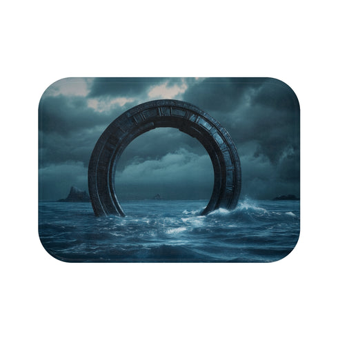 Ocean Floor Bath Mat Stargate