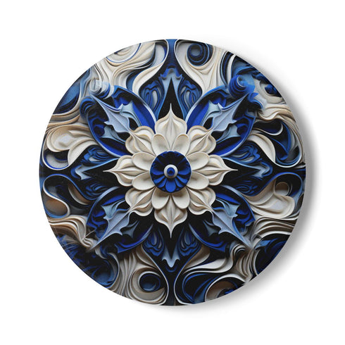 "Ocean Mist Porcelain Coaster"
