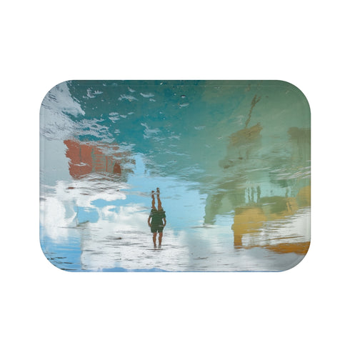 Ocean Reflection Bath Mat Rug