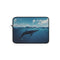 "Ocean Wander Laptop Sleeve: Whale"