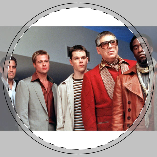 Ocean's 11 Cast Coaster Set: A Stylish Addition to Your Table