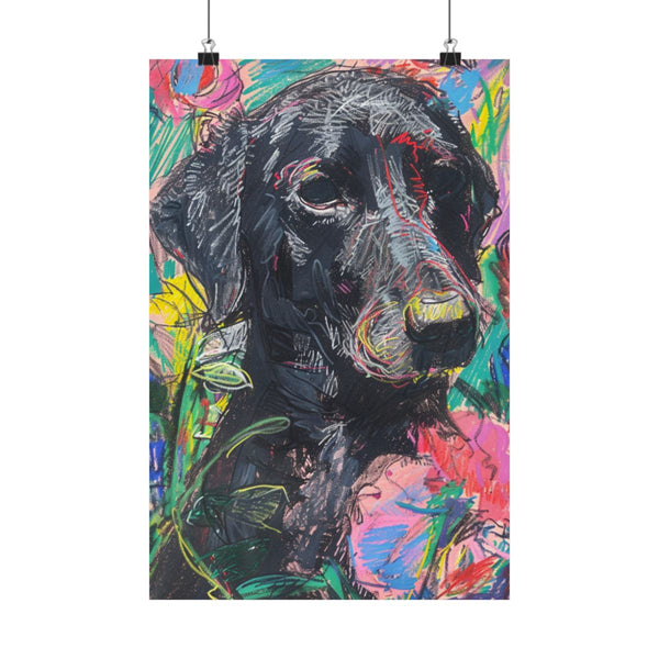 "Oil Pastel Holographic Dream Land"