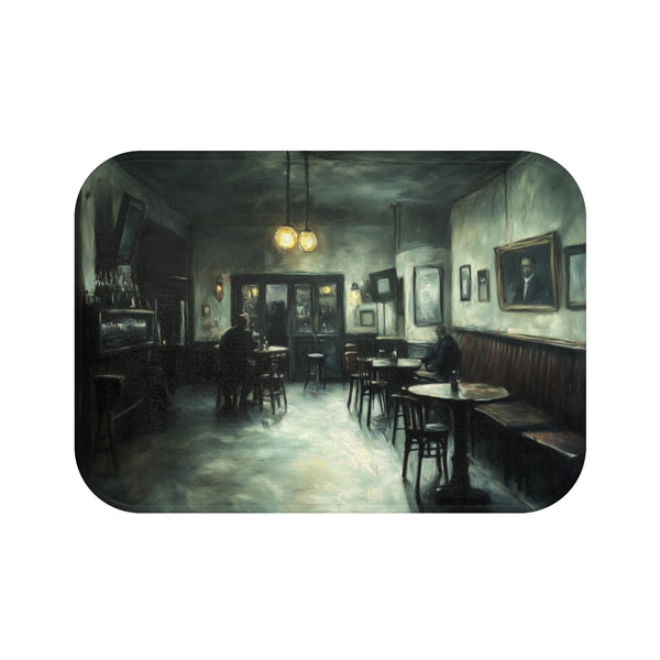 "Old English Pub Bath Mat"