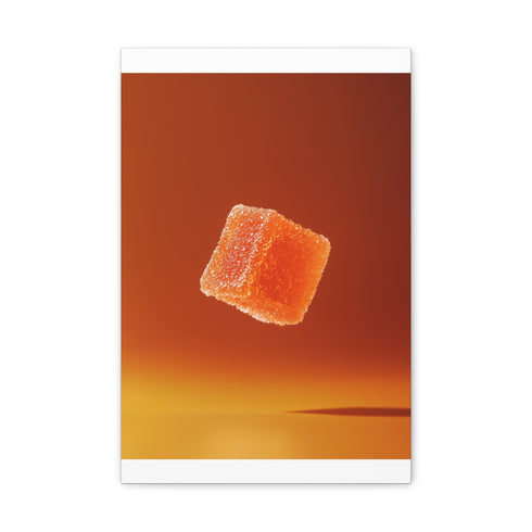 "Orange Gummy in Midnight Sky"