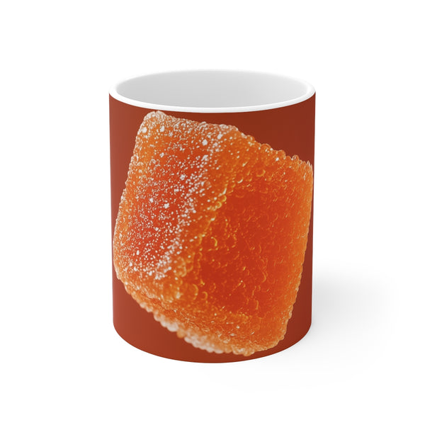 "Orange Sour Gummy Delight Mug"