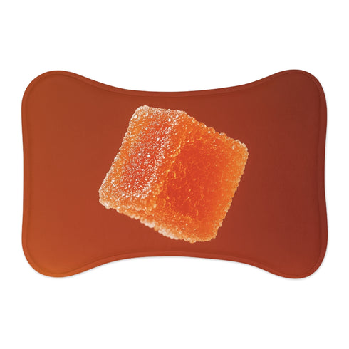 "Orange Sour Gummy Pet Mat"