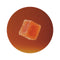 "Orange Zest Floating Round Rug"