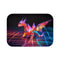 Origami Dragon Bath Mat Neon