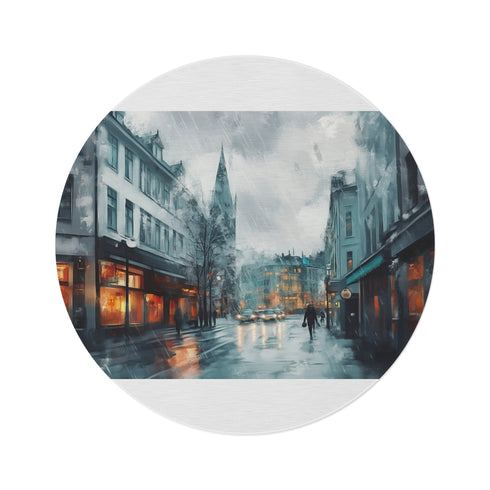 "Oslo Dream Round Rug"