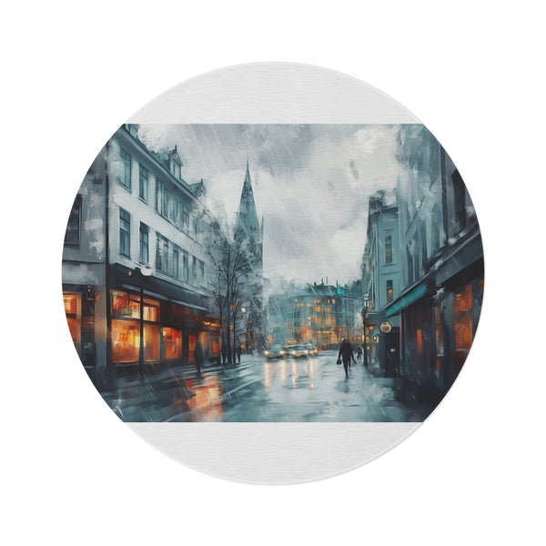 "Oslo Dream Round Rug"
