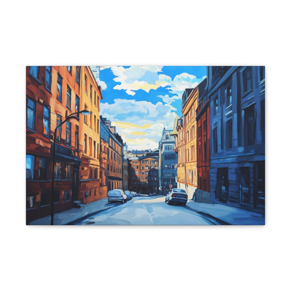 "Oslo Norway Cityscape Canvas Print"