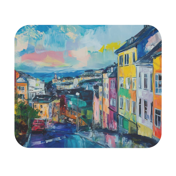 Oslo Norway Painting Mouse Pad