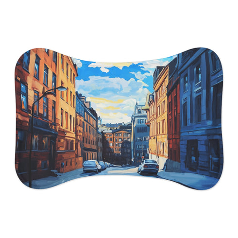 "Oslo Norway Pet Mat: Vibrant & Durable"