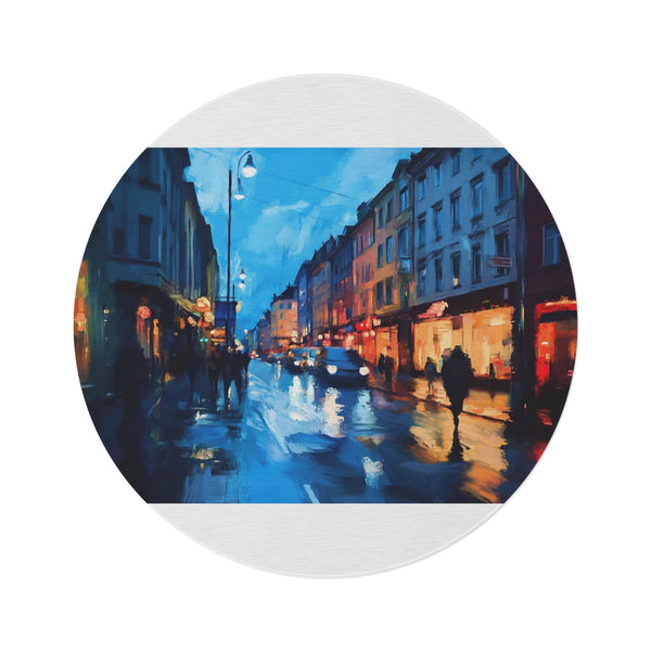 Oslo Norway Round Rug Masterpiece