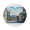 "Oslo Norway Round Rug: Vibrant"