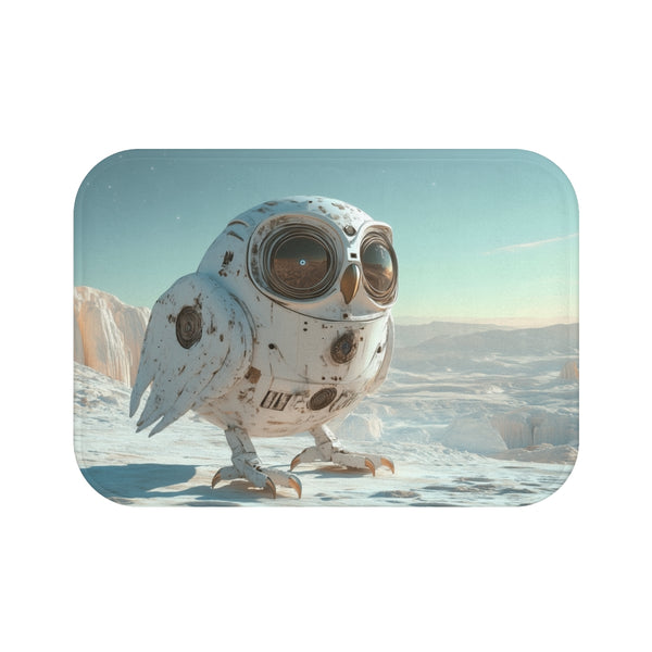 Owl Bath Mat for Spaceship Landing