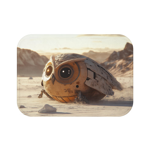 Owl Bath Mat: Ice Planet