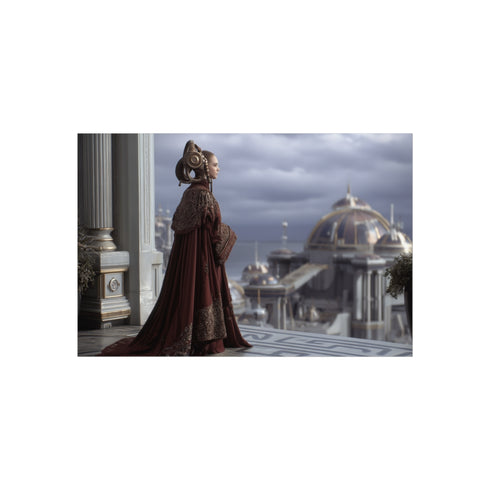 "Padmé Amidala Ceremonial Robes Poster"