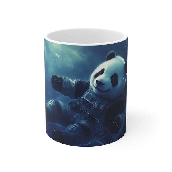 "Panda Astronaut Space Coffee Mug"
